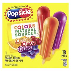 Popsicle Orange Cherry Grape Stick-6X18 PK