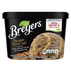 Breyers Chocolate Pretzel Swirl  48oz