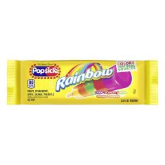 Popsicle Rainbow 5 Flavor Stacked Pop Stick-6X12 PK