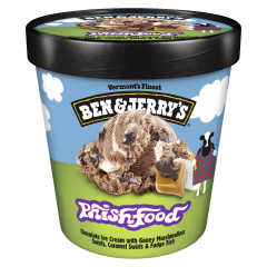 Ben & Jerry's Pint Phish Food 16oz 1x8 PK