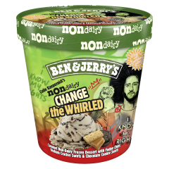 Ben & Jerry's Pint Non-Dairy Change the Whirled (Colin Kaepernick) 16oz 1x8 PK