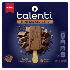 Talenti Dark Chocolate Mini Gelato Bar 6-6PK