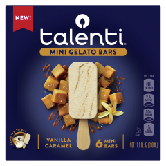 Talenti Vanilla Caramel Mini Gelato Bar 6-6PK